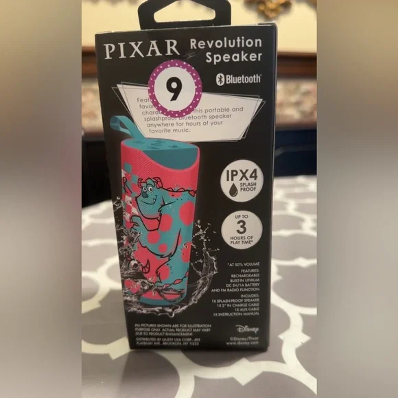 Pixar Bluetooth Speaker - Sully NWT - Picture 3 of 9